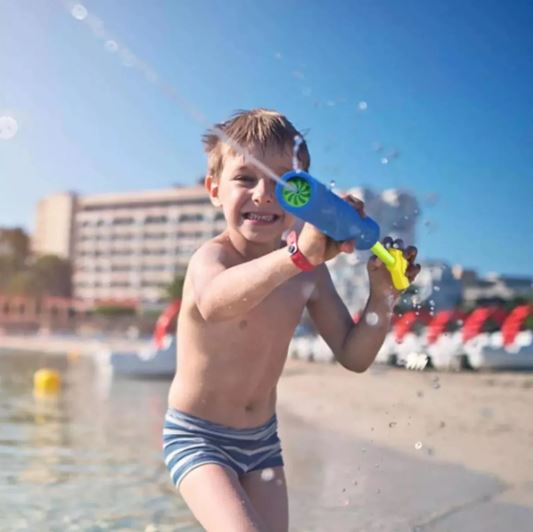 Pistola Lanza Agua Espuma Verano Piscina