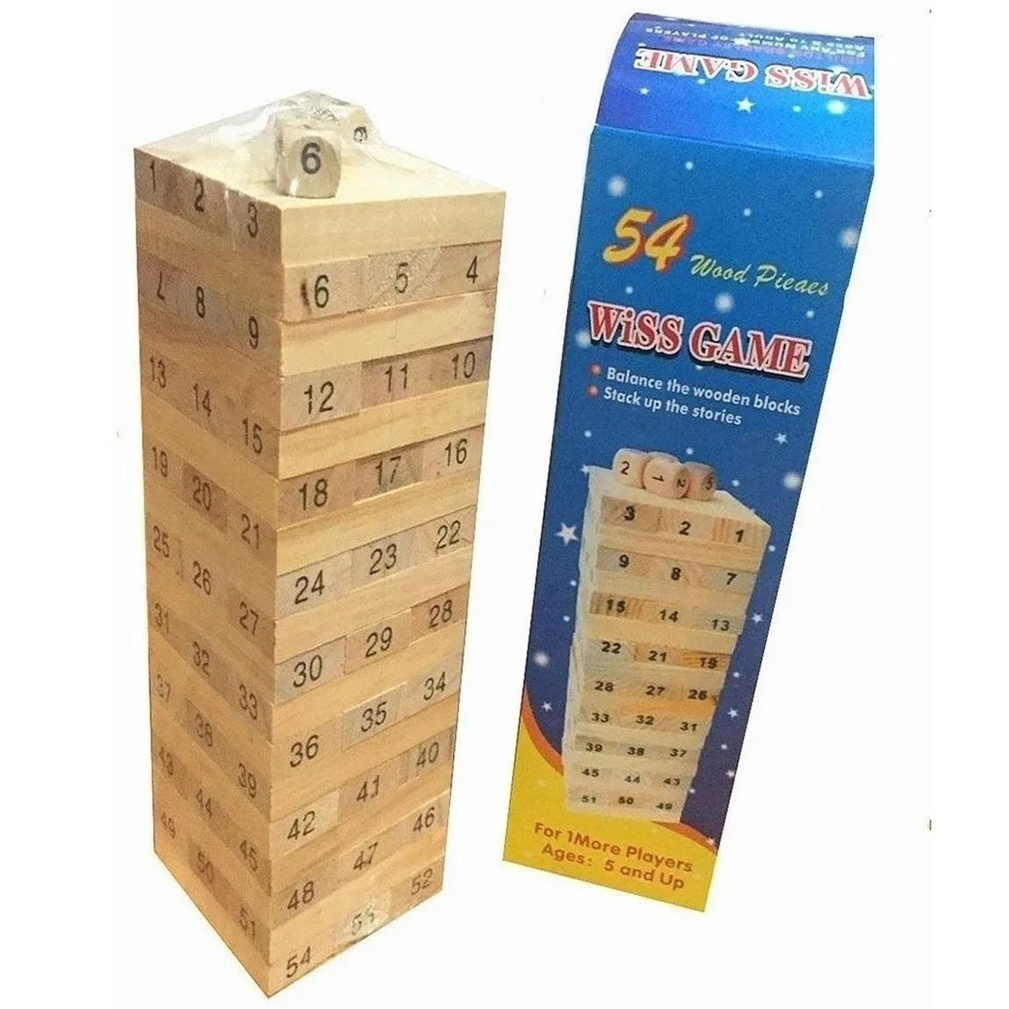 Juego De Jenga, Wiss Toy O Torre Inferna